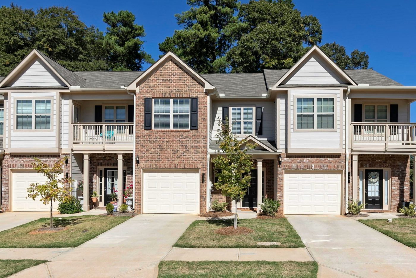 the Americus townhome in Kings Lake