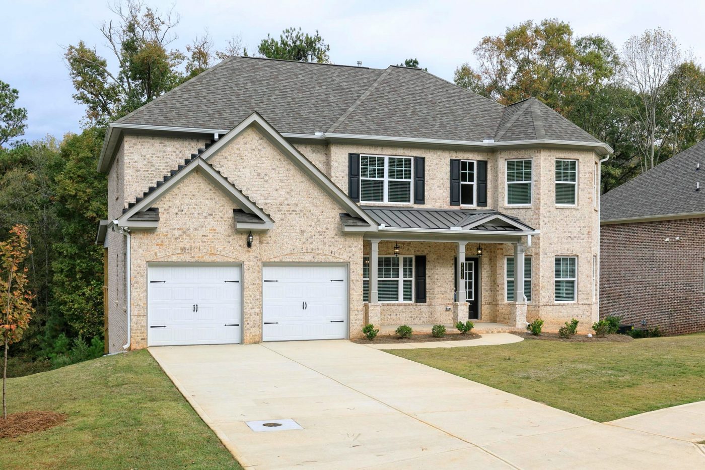 a new construction home in conyers in centennial village