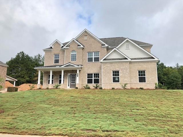 a home with a basement in conyers