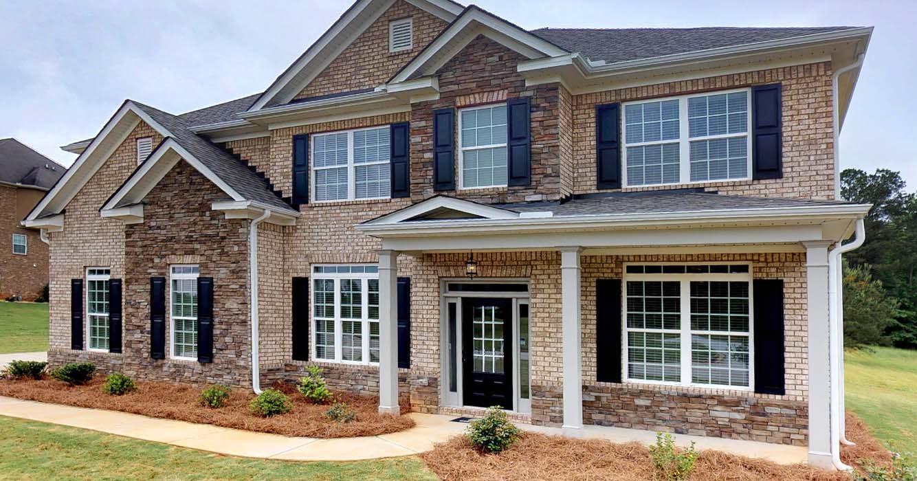 A new construction home in metro Atlanta