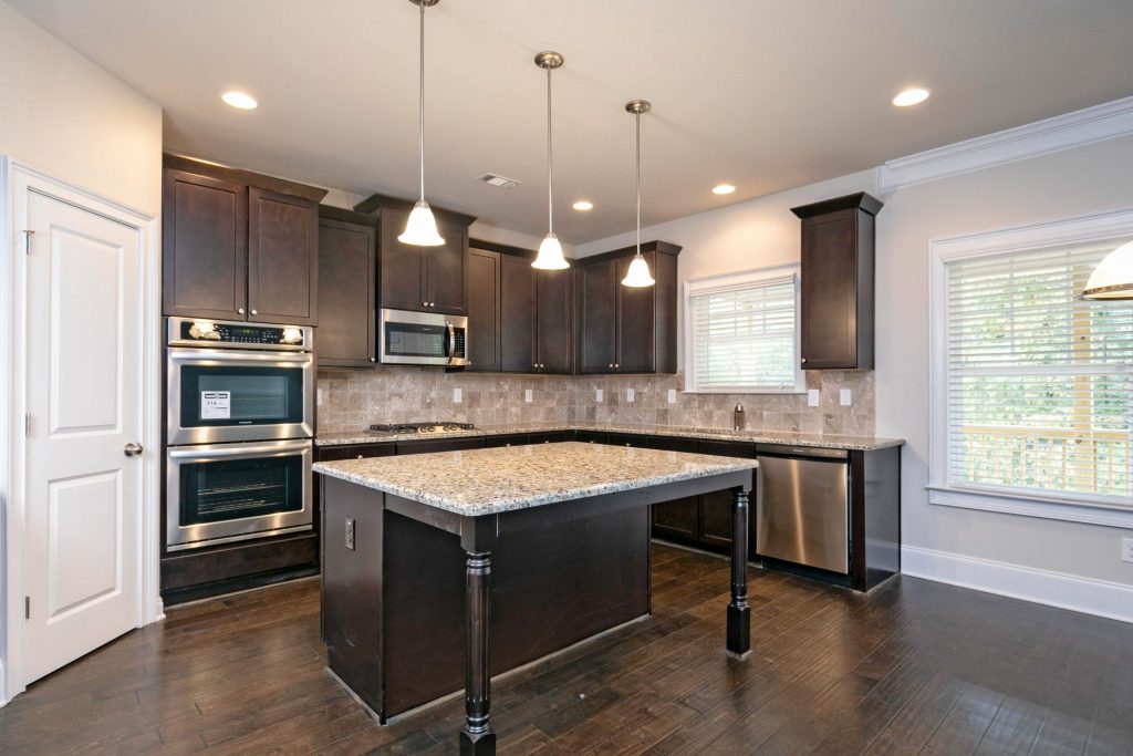 a kitchen in a new home in Atlanta