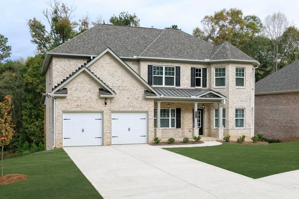 an exterior in the neighborhood - homes in north georgia