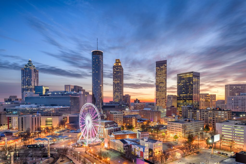 Atlanta skyline, Atlanta is open to you from South Fulton